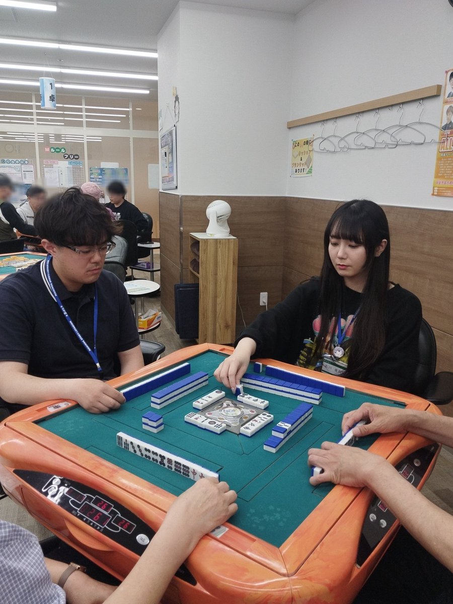 川口T、安永LT！そして運営石川LTと古中Tは初回同卓っ。
まだまだ本日これからでもぜひ松戸へお越しください✨