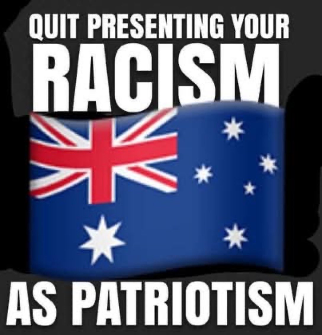 CaraMia200's tweet image. Wise words🙏🏻Savvy young voters wont mistake conspicuous patriotism for anything other than #racism. #Conservative dog whistles re: #immigration,
used as divisive culture war. #HansonsScam has staked EVERYTHING on racism as cover for no policies.#Racists are emboldened in #auspol.