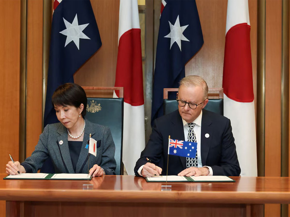 ani_digital's tweet image. Japan, Australia pivot to "resilient" supply chains to counter China, Middle East volatility

Read @ANIS tory | aninews.in/news/world/oth…
#Japan #Australia #SupplyChains #China #MiddleEastVolatility