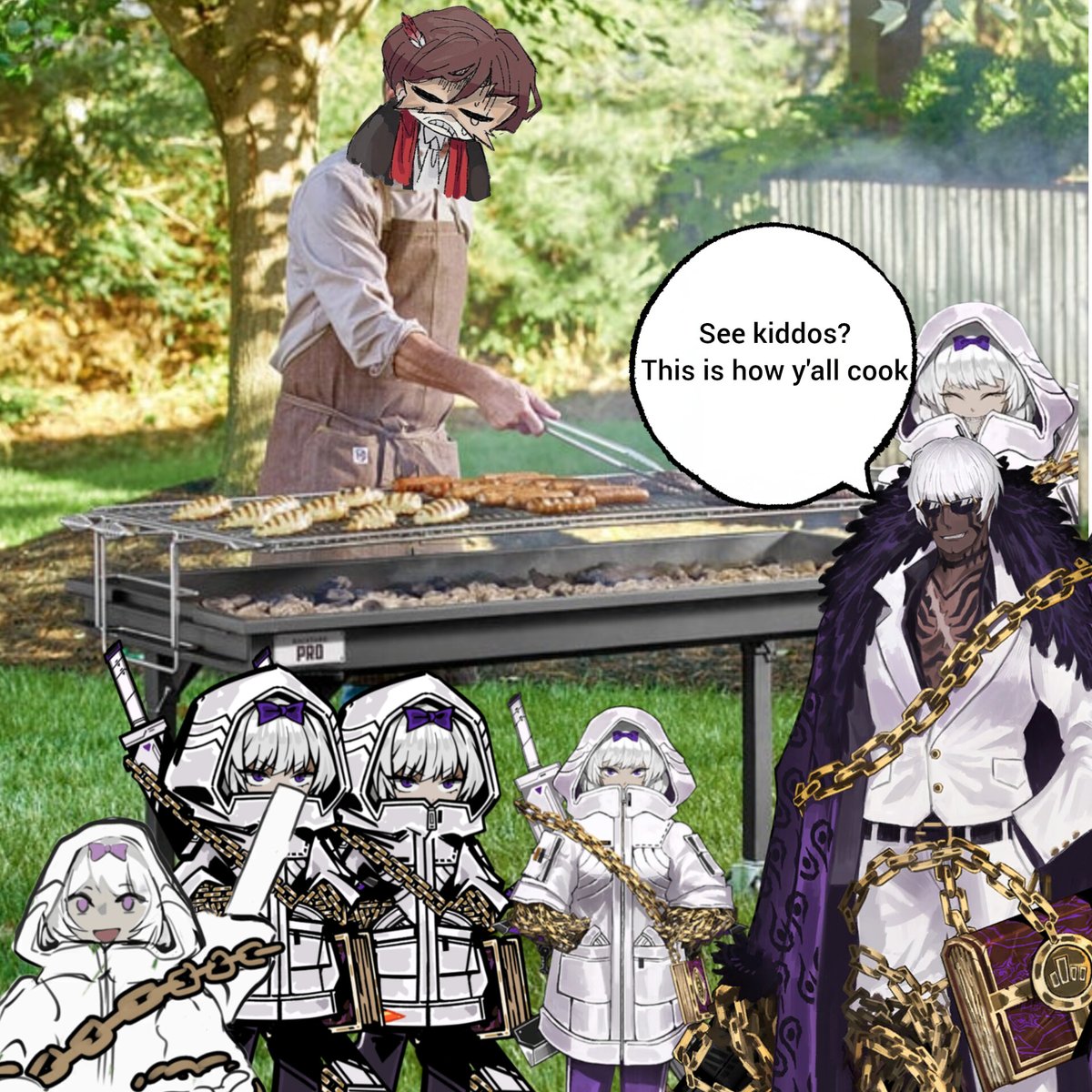 CaringPawPaw's tweet image. Gonna be taking my kiddos out to our dog's grill this weekend,so he can finally feed them like he told me.
#FamilyTime