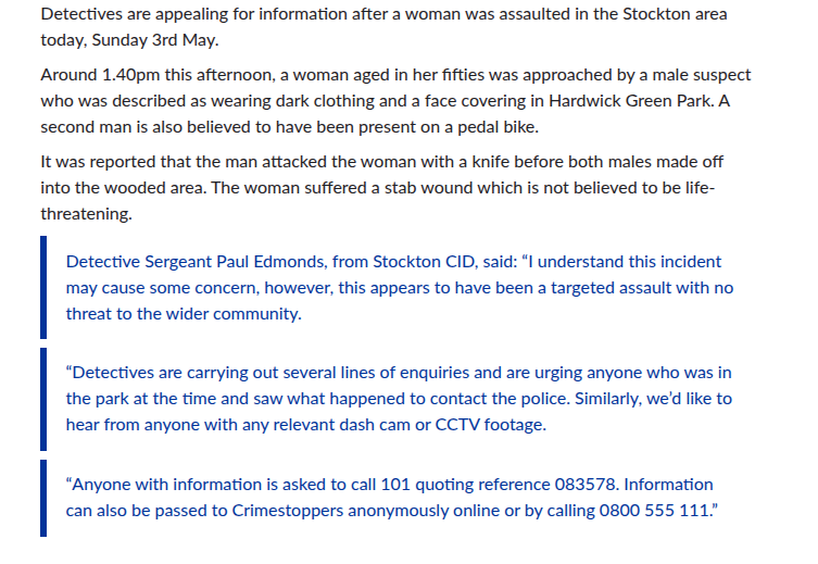 crochetjenny's tweet image. #Stockton    
cleveland.police.uk/news/cleveland…