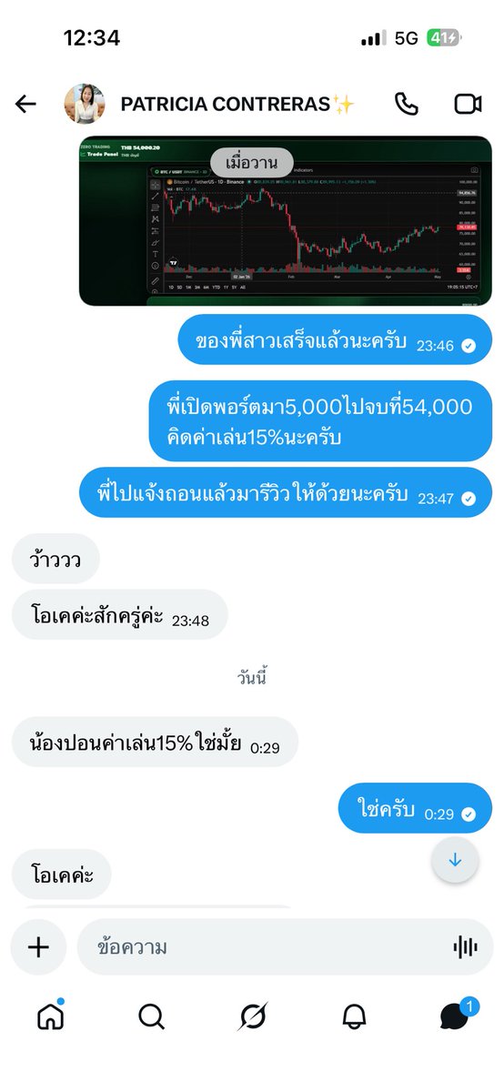 ปัง ปอนด์ รับเทรดหุ้น tweet media