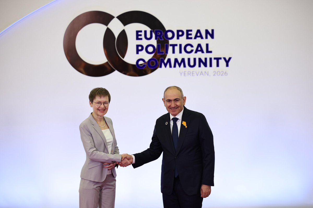 EPCArmenia's tweet image. Prime Minister of #Armenia 🇦🇲 @NikolPashinyan welcomed Prime Minister of #Liechtenstein 🇱🇮 Brigitte Haas within the framework of the 8th European Political Community Summit in Yerevan.
#EPCYerevan2026 #EPCArmenia