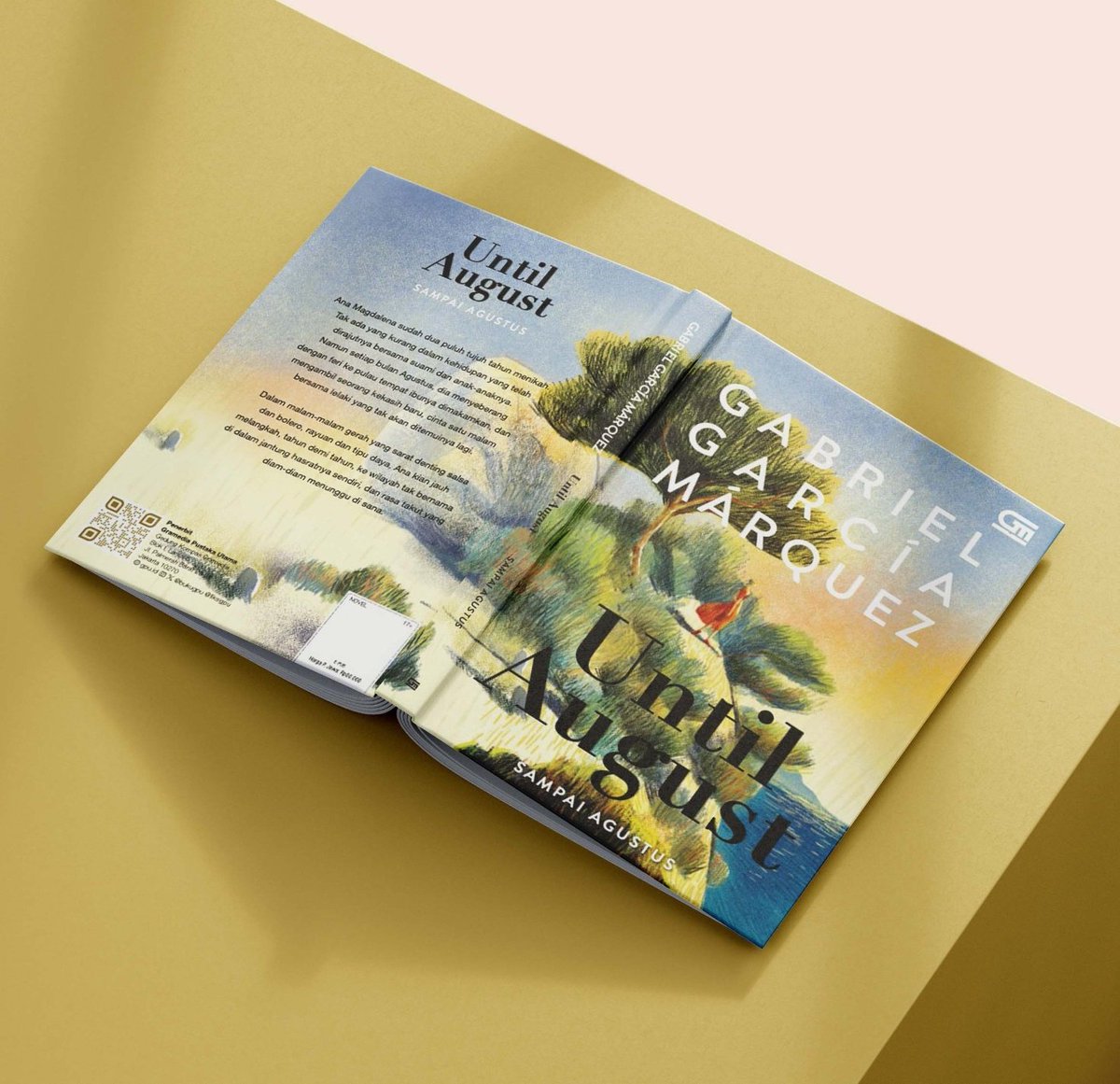 kedaiboekoe's tweet photo. Novel UNTIL AUGUST karya Gabriel Garcia Marquez edisi Indonesia akan tersedia 14 Mei 2026. Alih bahasa oleh Barokah Ruziati. Desain/ilustrasi sampul oleh Martin Dima.

Novel yang menurut Gabo belum matang ini diterbitkan perdana oleh pihak keluarganya secara anumerta pada 2024. https://t.co/gUTr2sOZUT