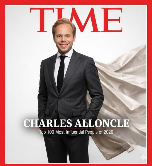 POUR LA PREMIÈRE FOIS DANS L’HISTOIRE : Charles Alloncle NOMMÉ PARMI LES « 100 PERSONNES LES PLUS INFLUENTES DE 2026 » DU MAGAZINE TIME