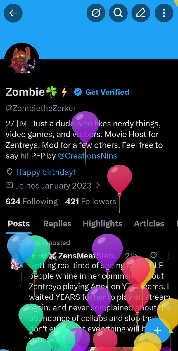 Zombie☘️⚡️ tweet media