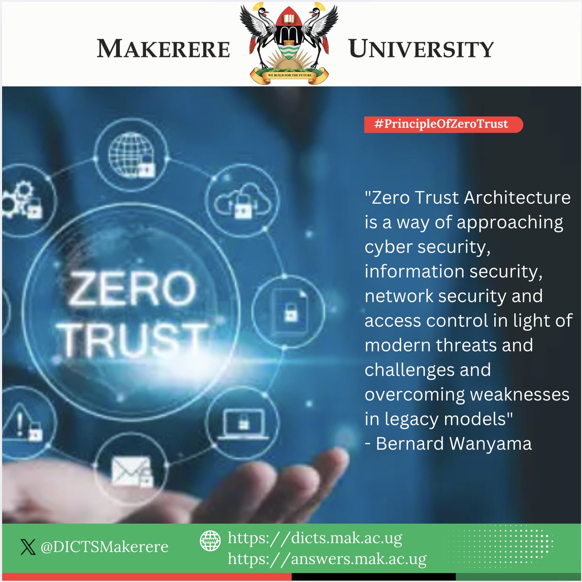 DICTSMakerere's tweet image. #CyberMonday

AI came to stay and it also came with security threats.
Previously we used to spot phishing scams with poor grammar. AI is helping such scammers write so well that you won't even bother anymore.

You need to be on high-guard. Practise Zero Trust.
