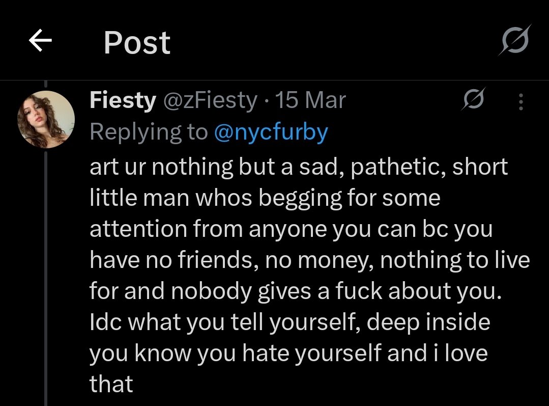 YourBoyYoung's tweet photo. @nycfurby Yesterday I thought this was just a weird take. But today I remember she cooked you before, and you deserve it after posting more weird takes like this 🤣 nah...stop worrying about Punks money...don't have to to worry about other people's PC money? https://t.co/sAxyGTCrRZ