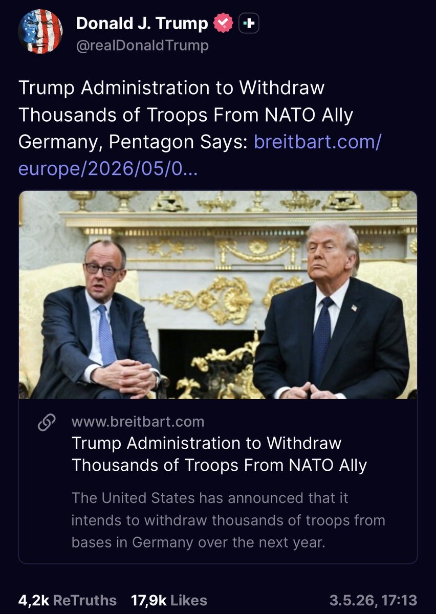 Übersetzungen von Donald Trumps Truth Social Posts tweet media