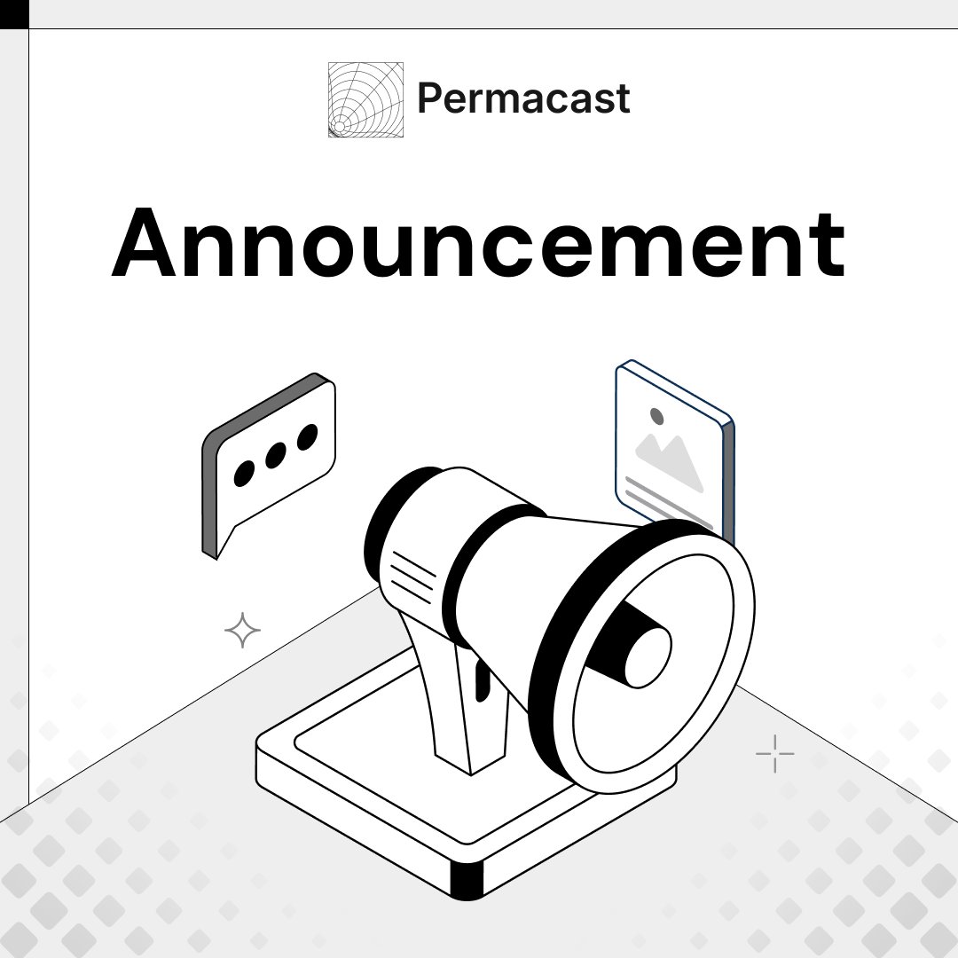 Permacast.app tweet media