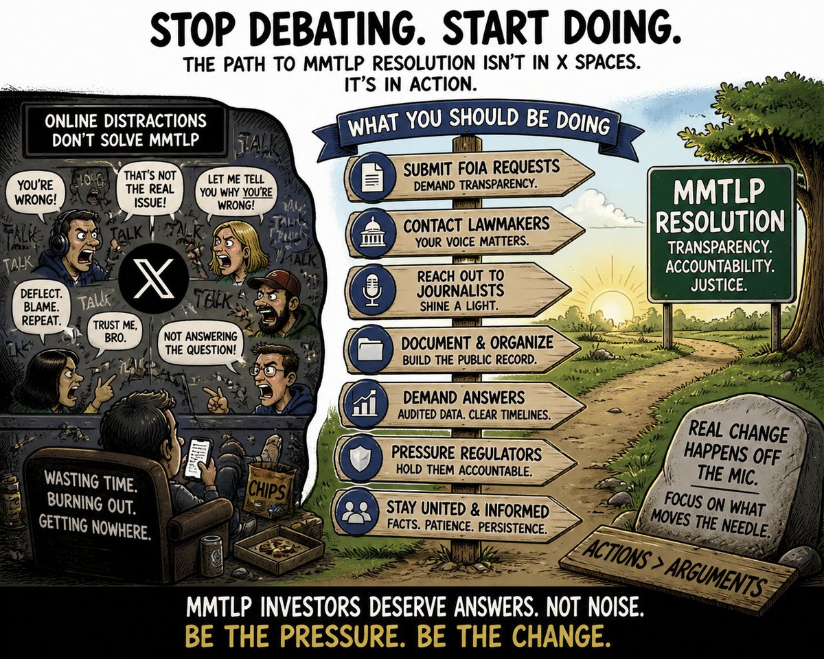 Not going to say who’s “winning” these X $MMTLP Spaces debates anymore because honestly… nobody is.

Every Space turns into the same cycle: Deflect. Interrupt. Avoid the actual question. Repeat talking points. Keep people emotionally engaged for hours.

At some point it starts