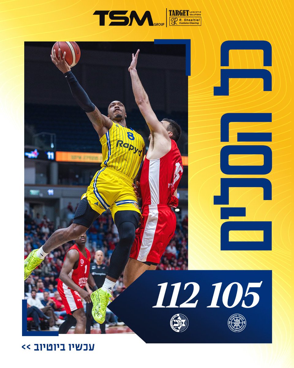 Maccabi Tel Aviv BC tweet media