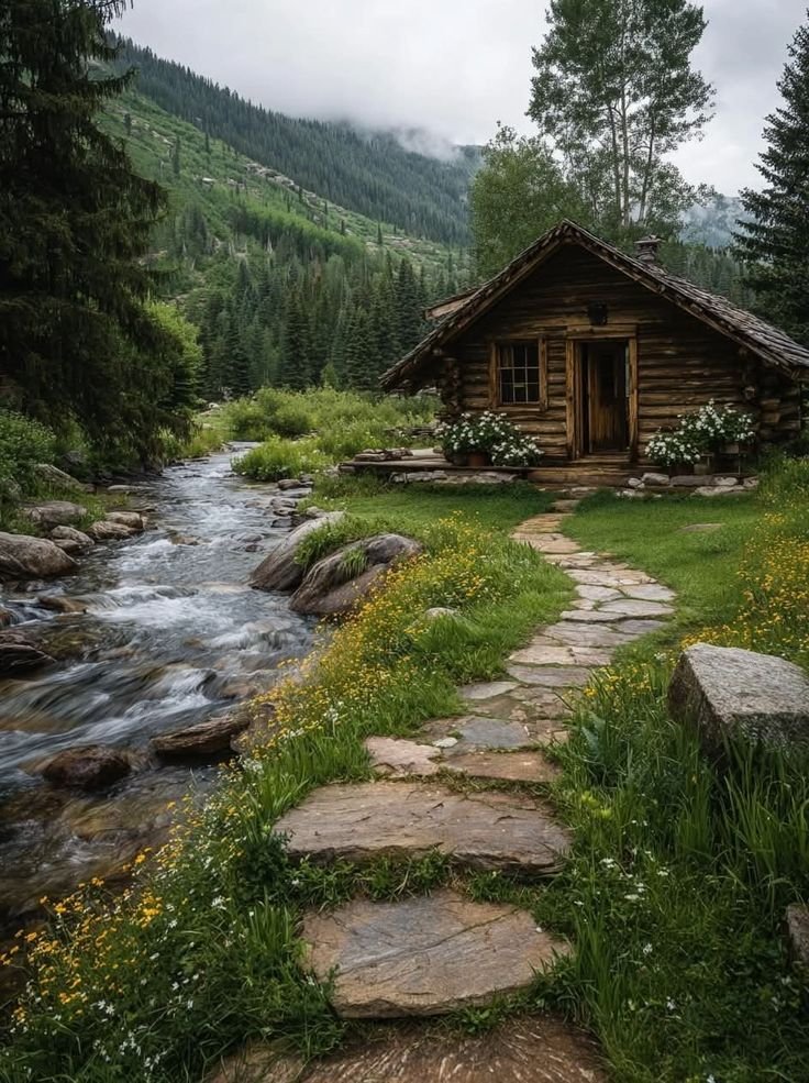 Mountain Cabins tweet media