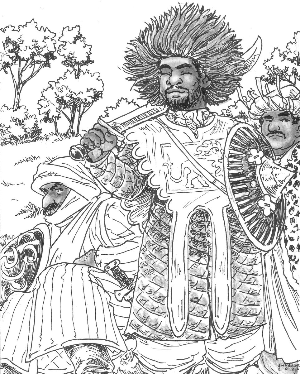 shabazik's tweet image. Human warriors 

#fantasy