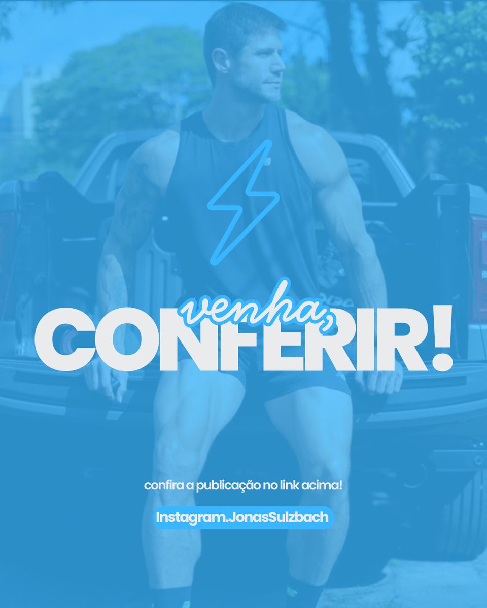 JonasEngaja's tweet photo. Já viu o novo post do Jonas? Tá simplesmente IMPERDÍVEL! 💪

Corre lá pra conferir, deixar sua curtida, comentar e compartilhar com a galera! 👇
— https://t.co/b1zbzVZW5F…

Vamos mostrar nossa força e engajar MUITO! 🚀

#EngajaJonas | @JonasHSulzbach https://t.co/7KPqb8Npq9