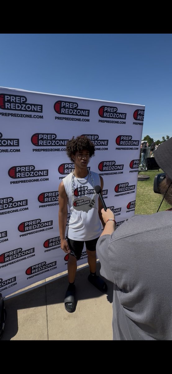RaidenWoodson's tweet photo. Thank you @PrepRedzoneOK  for the exposure camp. I had a good time competing at DB and getting MVP. 🥇 https://t.co/TQ8ojGIp27