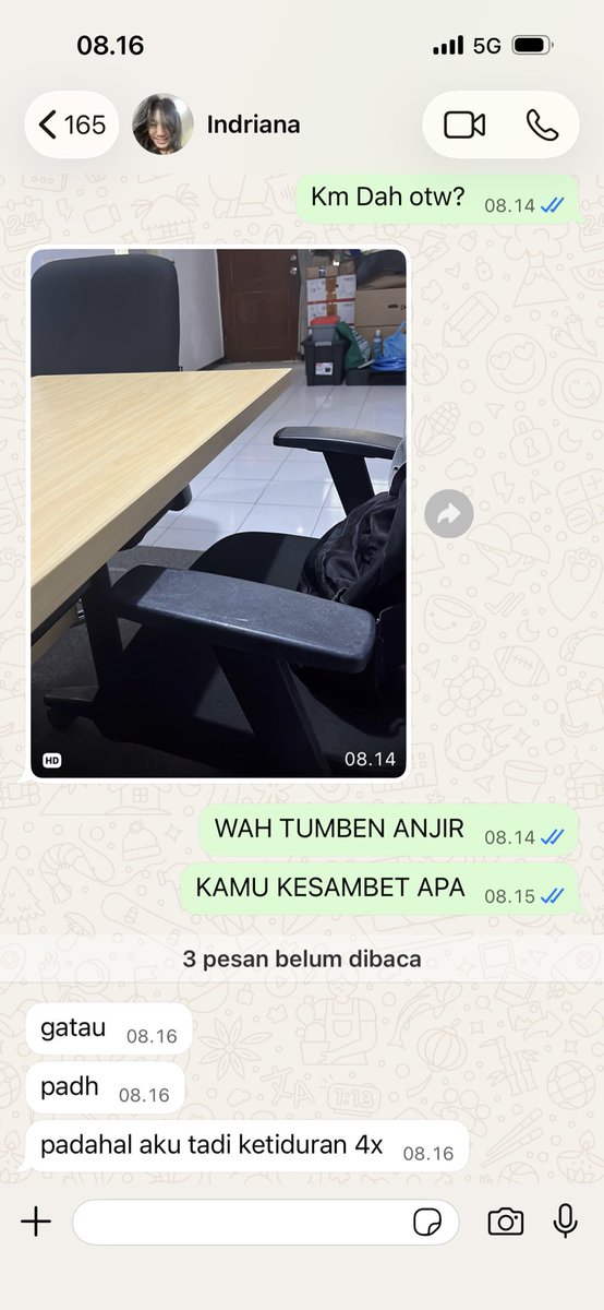 Nanda_azs's tweet photo. Sebuah pencapaian Indri di hari senin🙃 https://t.co/pTO2RqETQL