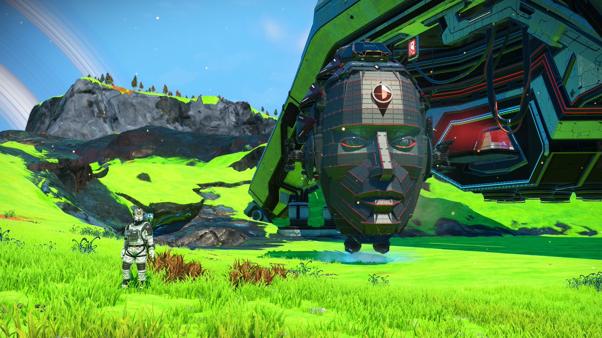 voldrang's tweet photo. Beautiful androgyny: it looks good everywhere. @NoMansSky @hellogames #NoMansSky #NoMansSkyShips https://t.co/4TwOlhGRPI