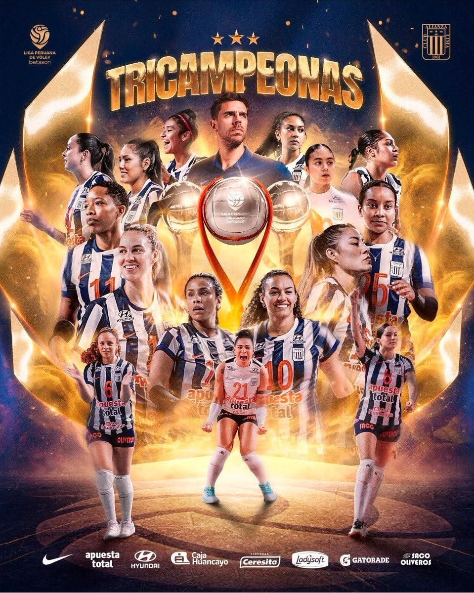 blanquiazulhora's tweet photo. Enorme lo de las chicas!!! Duro partido hoy pero muy buena temporada de AL. Tricampeonas con todas la letras. Clave convencer a Facundo que se quede. Muy buen trabajo de toda el área de voley del club. Ahora le toca a los hombres tener un gran año. ¡Arriba Alianza! 💙 https://t.co/yHeimLIrHa