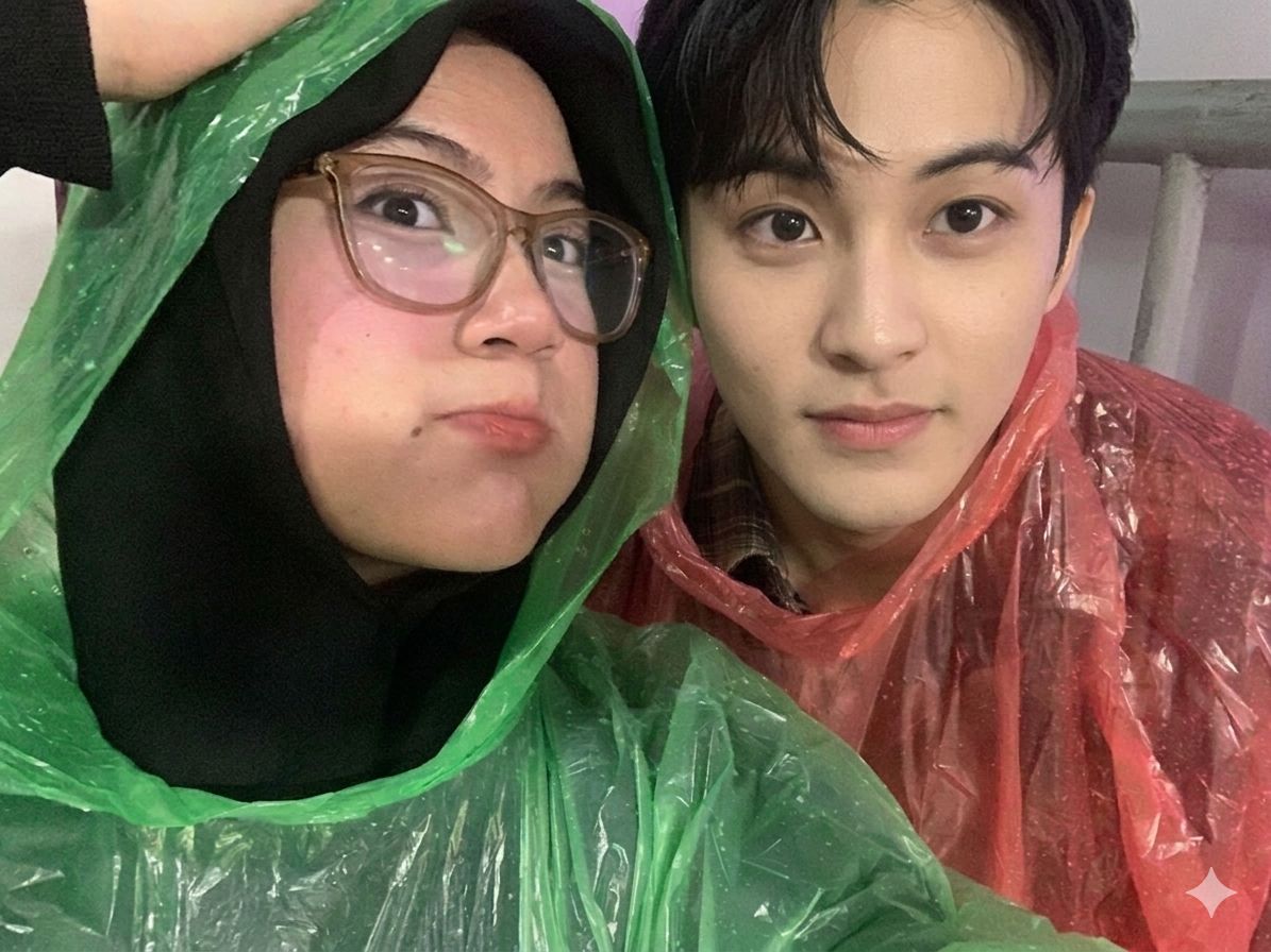 we kocak cowo gua bukannya mandi untuk menjemput gua malah membuat ini kocak........ dan knp mark lee.....
