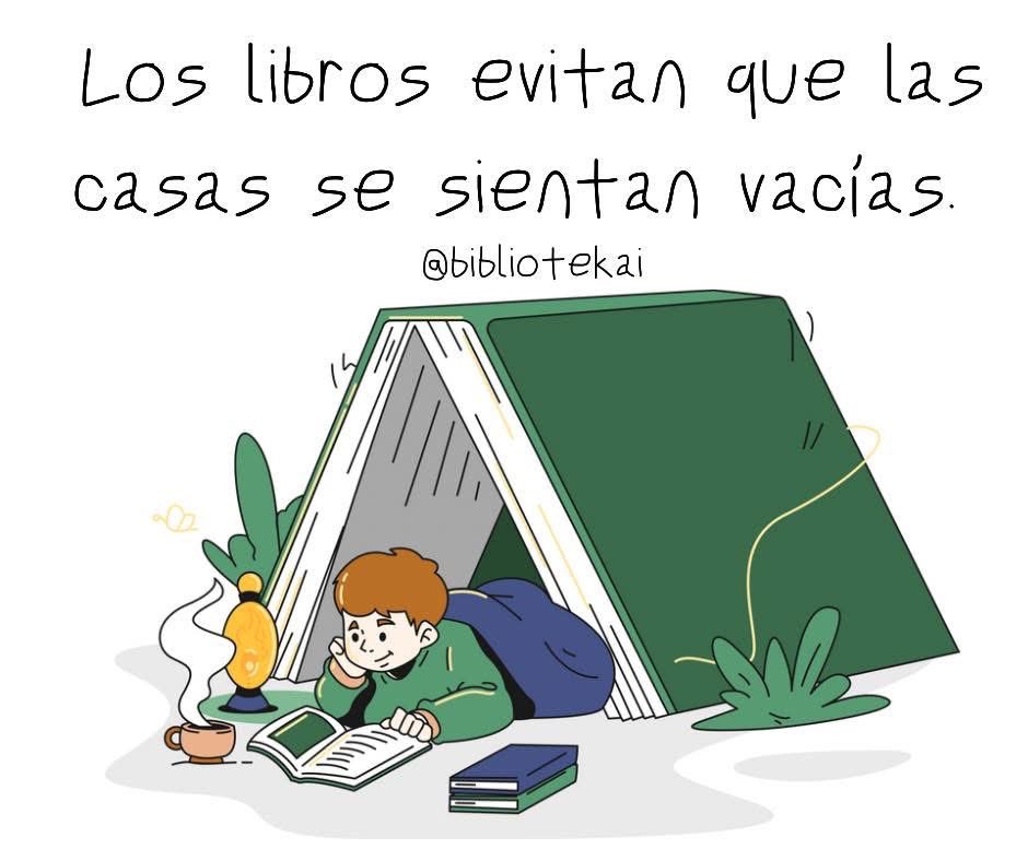 Amor por los libros tweet media