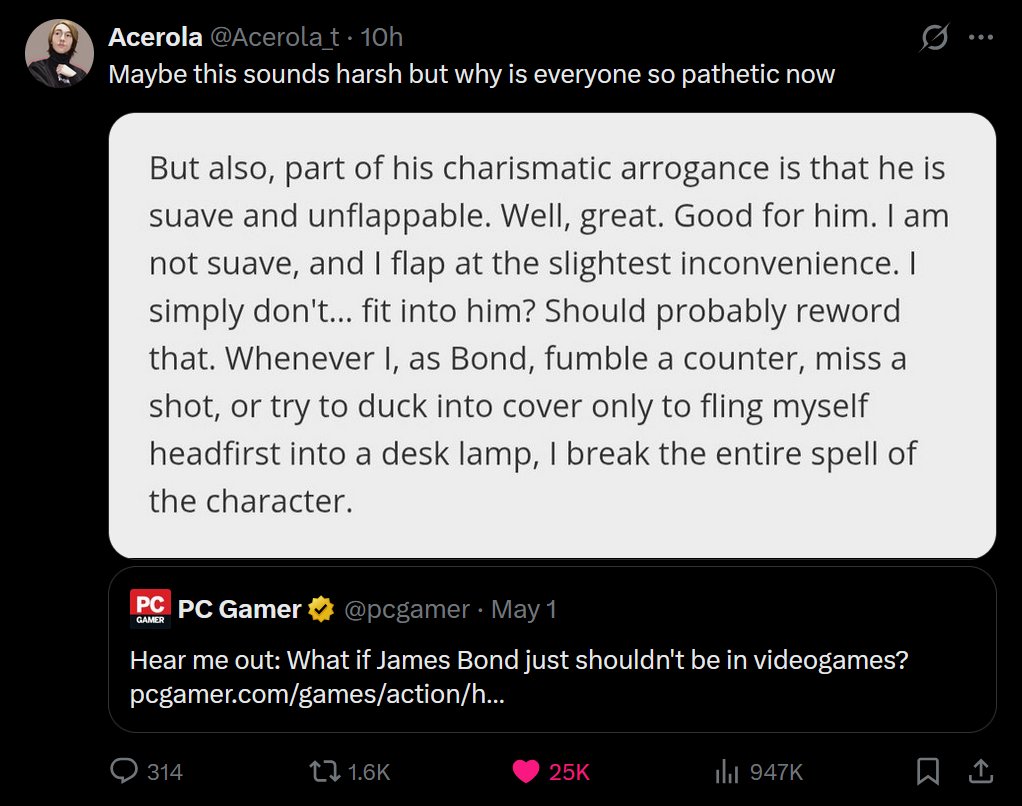 Narcissism, unabated and constantly enabled at every turn.

"I am not this person, so they should be replaced."

Years of social poisoning, obfuscating normalcy, dismantling heroes, shaming historical figures, and lowering the bar to make "loser" mean "winner".