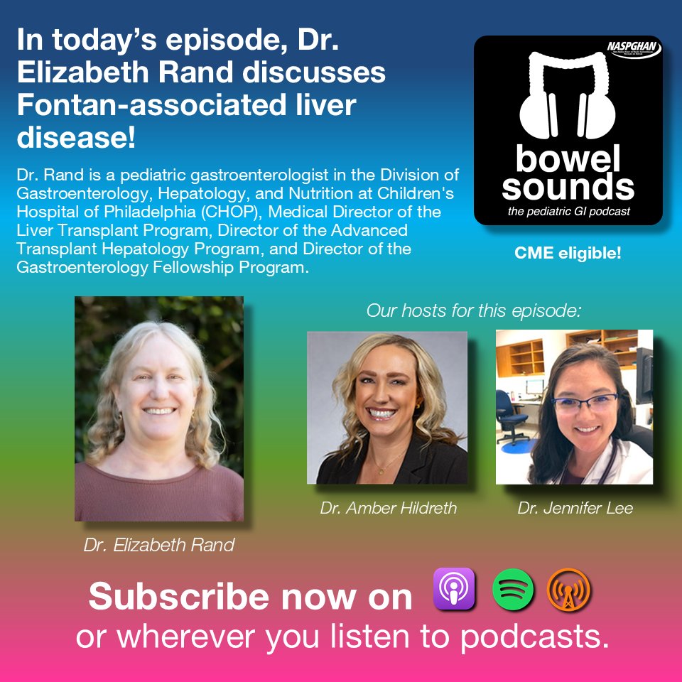 Bowel Sounds: The Pediatric GI Podcast tweet media