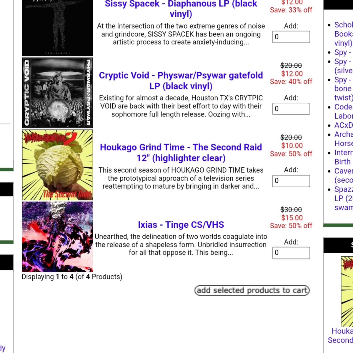ToLiveALie's tweet photo. My post of the Ixias combo sold me 30 copies and I'm down to ten. So these might be the last few sales. Houkago Grind Time I'm down to fifteen copies so let's nix those out. Sissy I have one extra box so let's grab those. Cryptic Void gatefold is a flawless album and I have two… https://t.co/aAbZj7NDcb