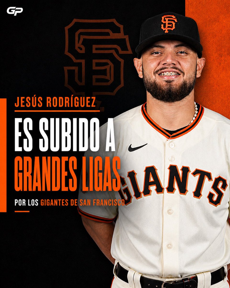 GeorgenyPerez's tweet image. Última hora: Los Gigantes de San Francisco suben al receptor venezolano Jesús Rodríguez a Grandes Ligas.

Rodríguez es ficha de los Tigres de Aragua en Venezuela.

#MLB