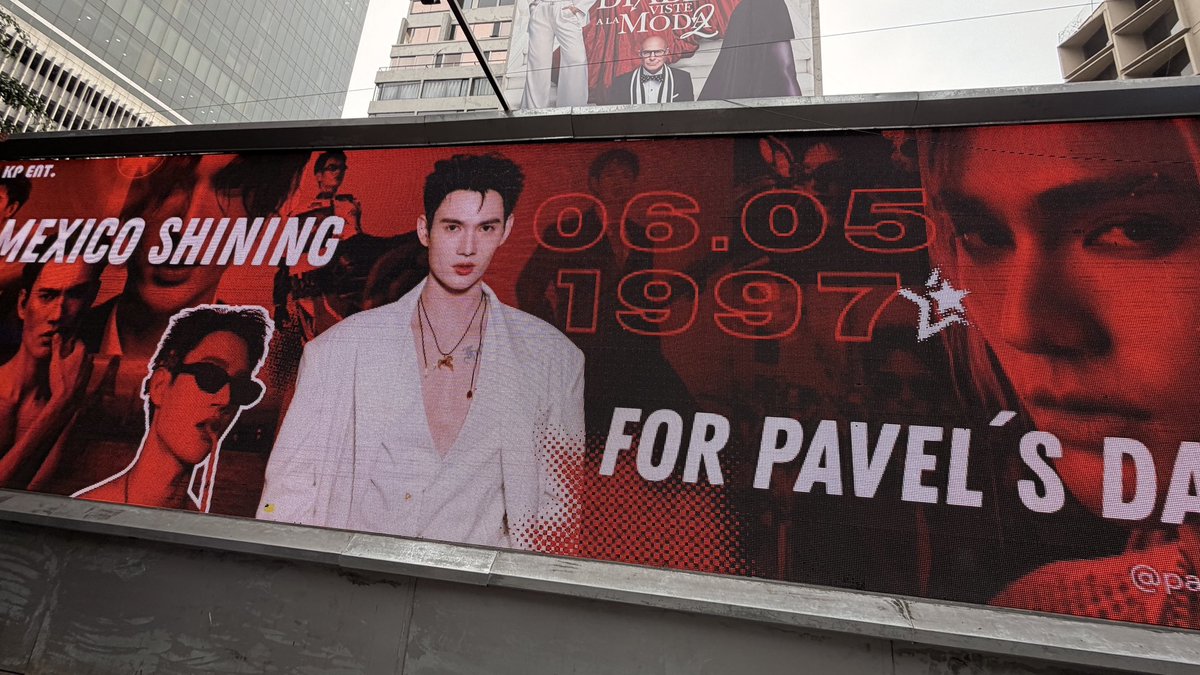 KPEntertainment's tweet photo. Gracias por visitar y participar en el  MEGA BANNER DIGITAL MEXICO SHINING FOR PAVEL'S DAY,  2026 y especial felicitación por todos los clubs de fans participantes en este hermoso proyecto.

#PAVEL, @PavelNaret_MX @pavelphoom https://t.co/DctjVrE2sQ