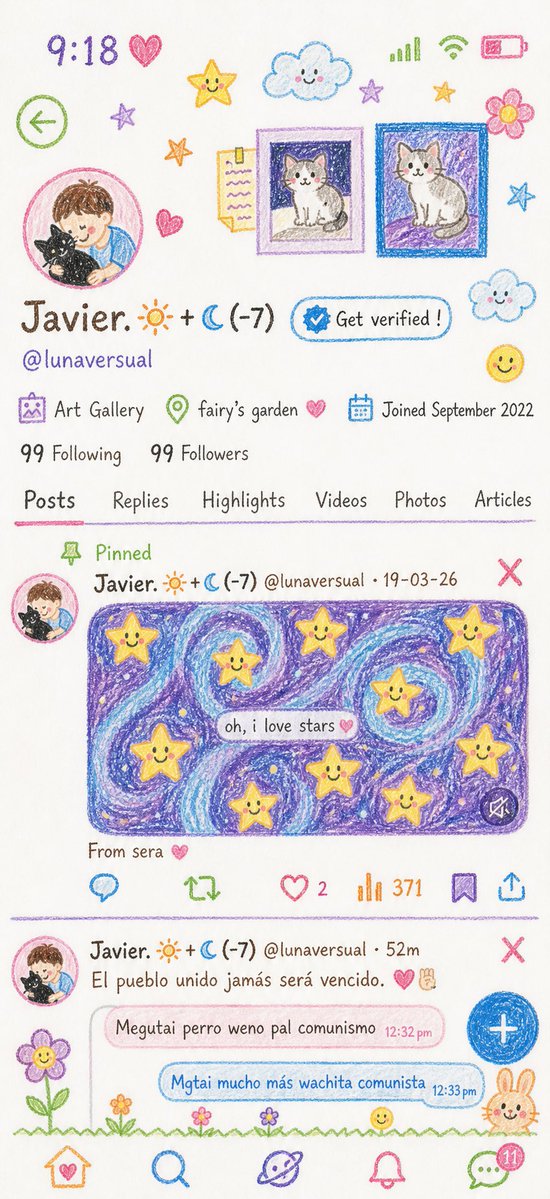 Javier. 𖤓 + ☾ (-5) tweet media