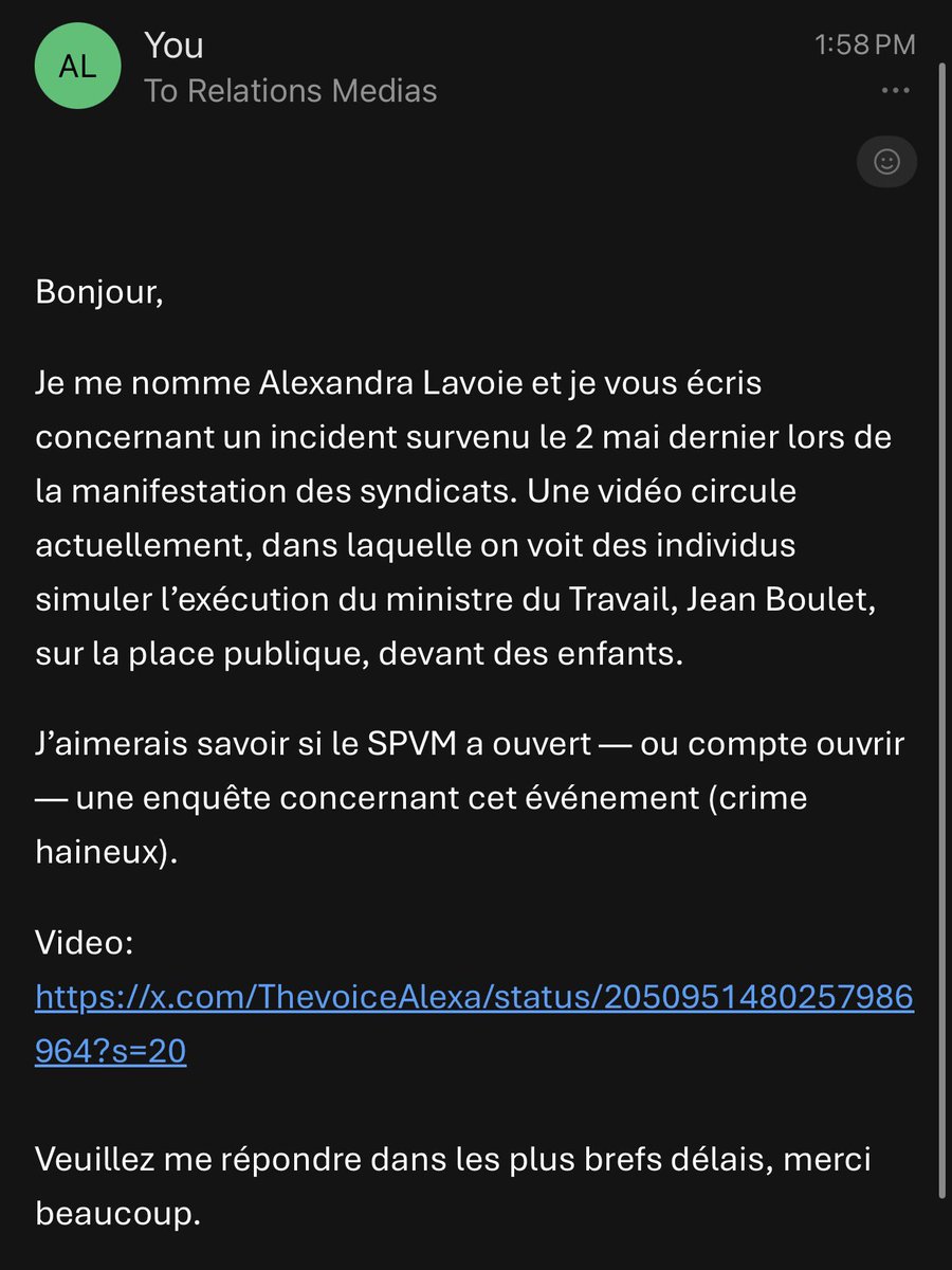 Alexandra Lavoie tweet media
