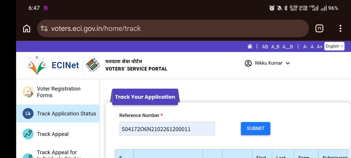 Nikkukumar96's tweet photo. Why #electioncommission #pmnarendramodi Why has my voter card not come printed yet and whenever I book an appointment to call, this message comes but no one calls, has our system become so helpless, do all the officers go to the B.L.O. office just to eat the cold of A.C.? https://t.co/ddRV7fLHjj
