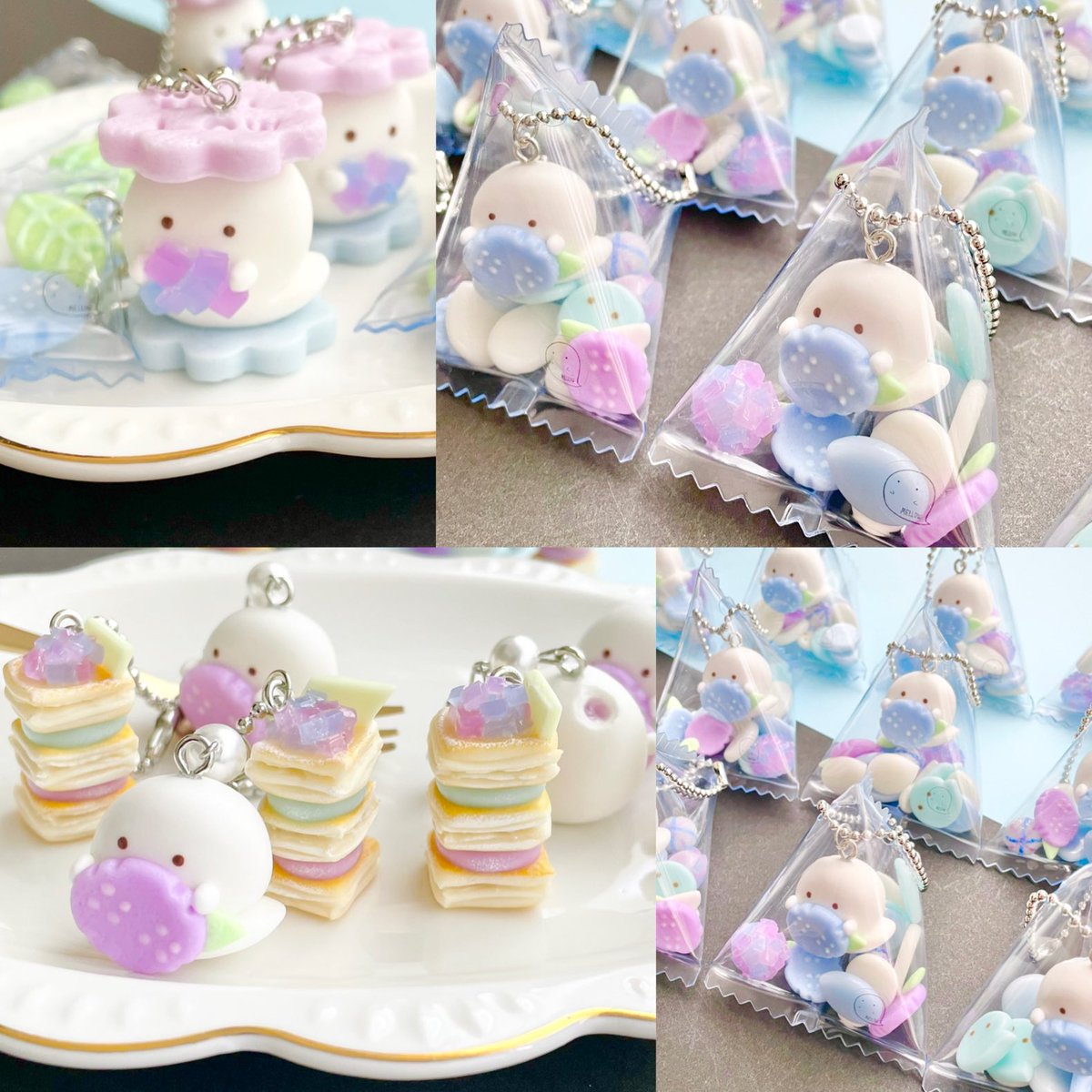 明日出品します🎶☔️👻 #フェイクスイーツ #ハンドメイド
