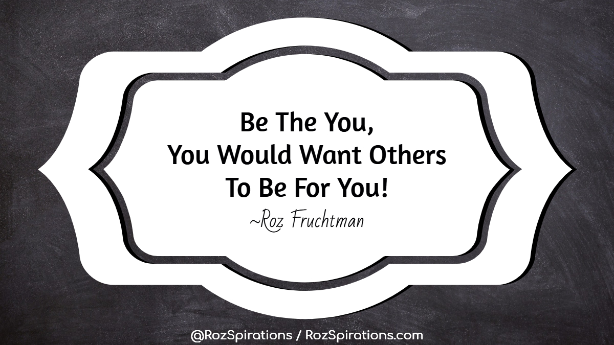RozSpirations's tweet image. CAN'T SAY THIS OFTEN ENOUGH...

Be The You, You Would Want Others To Be For You! ~Roz Fruchtman

#RozSpirations #Kindness #Encouragement #Positivity #Inspiration #SelfCare #Quotes