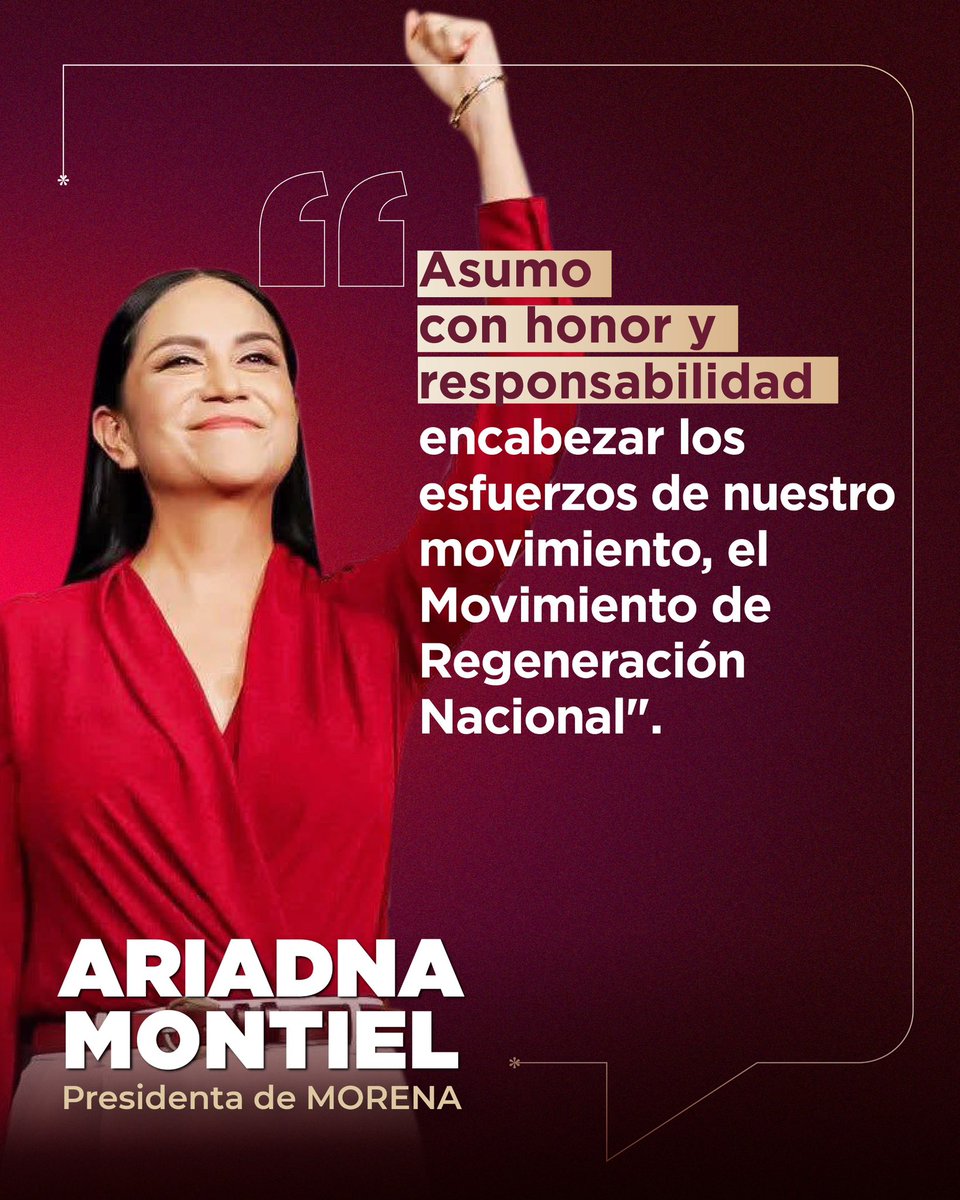 Ariadna Montiel Reyes tweet media