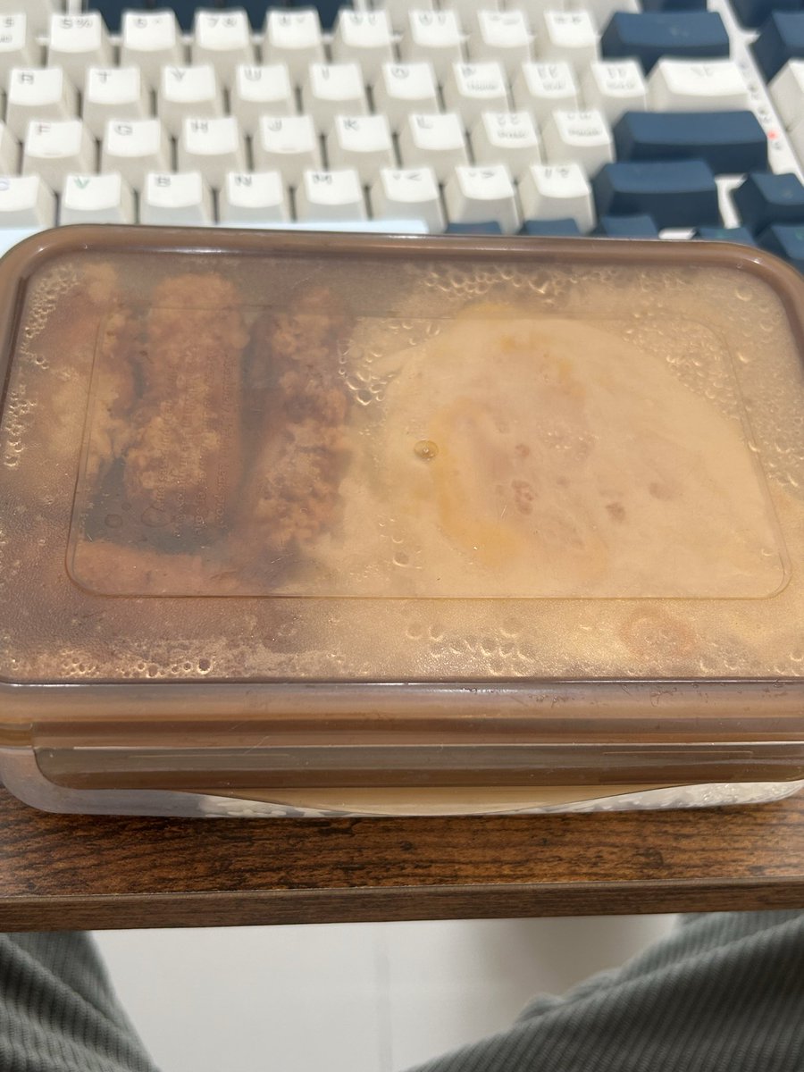 globbriel's tweet photo. Last time I had packed food iirc was grade 4, from my Lola.

Unexpectedly today meron ako. Idk why I’m tearing up over something this simple https://t.co/hkaElKjvnE