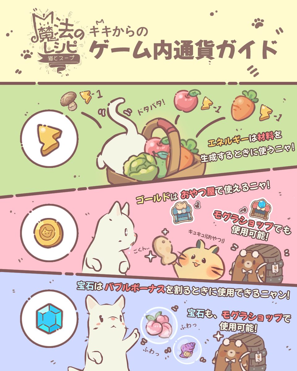 【公式】 猫とスープ~魔法のレシピ~ tweet media