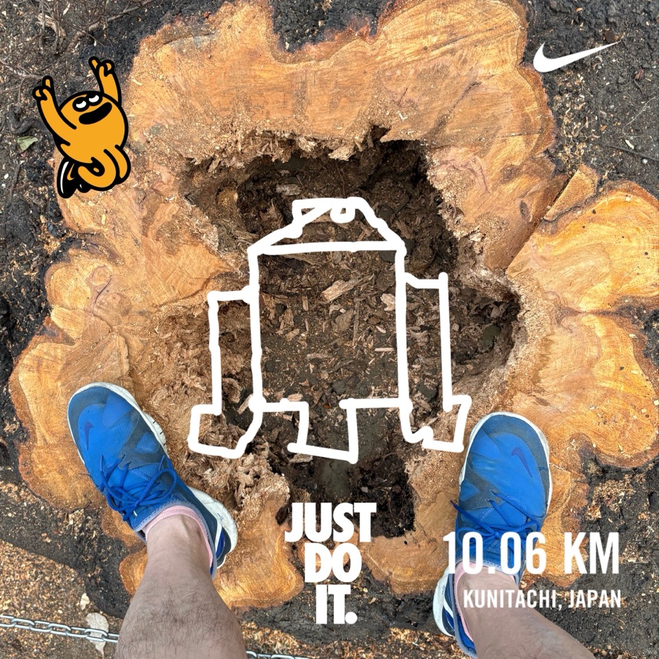 mojigumi's tweet photo. Nike⁠ Run Club アプリで 10kmを走りました #MayTheFourthBeWithYou https://t.co/w6vqrbuxtH