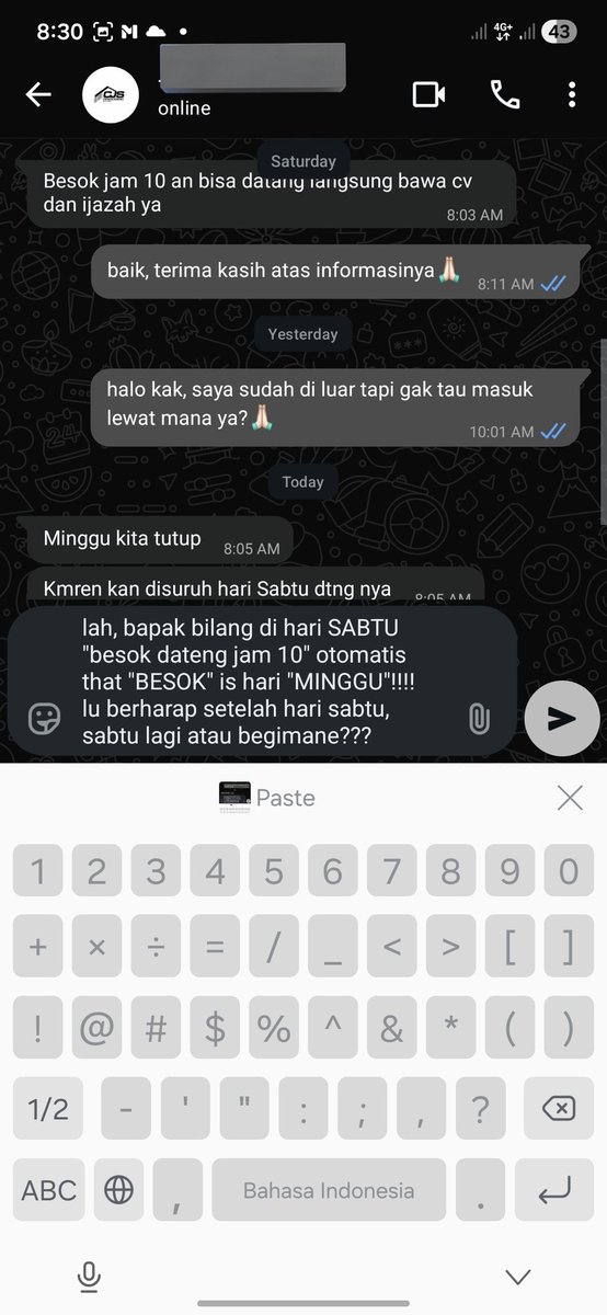 pengen banget gue pencet kirim🖕🏻🖕🏻🖕🏻🖕🏻🖕🏻 padahal kemaren udah nunggu di tempatnya 1 jam lebih, mana panas bgt jam segitu, dahlah ga berharap lagi🖕🏻🖕🏻🖕🏻🖕🏻🖕🏻🖕🏻