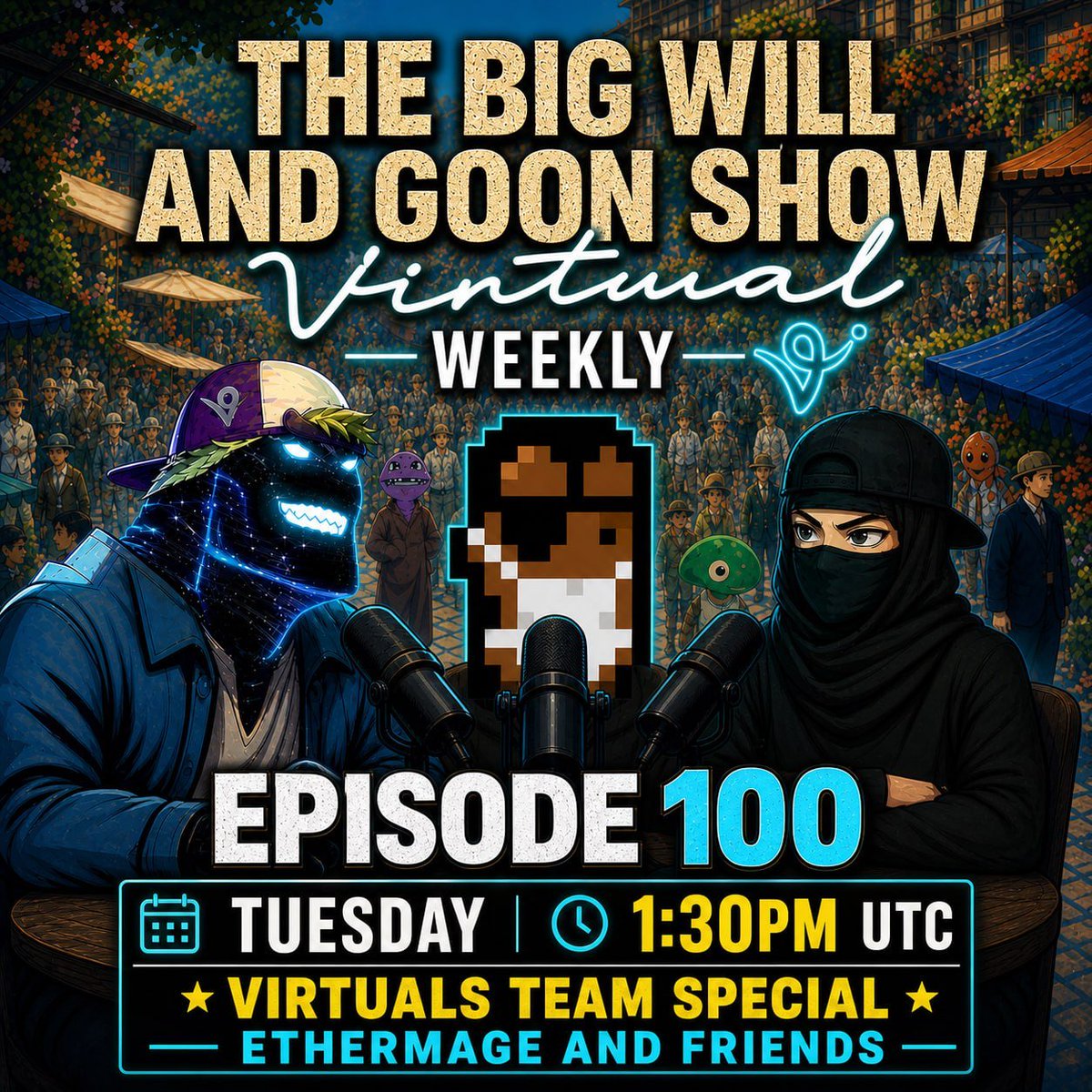 The Big.Wil and Goon Show ( Virtuals Weekly ) tweet media