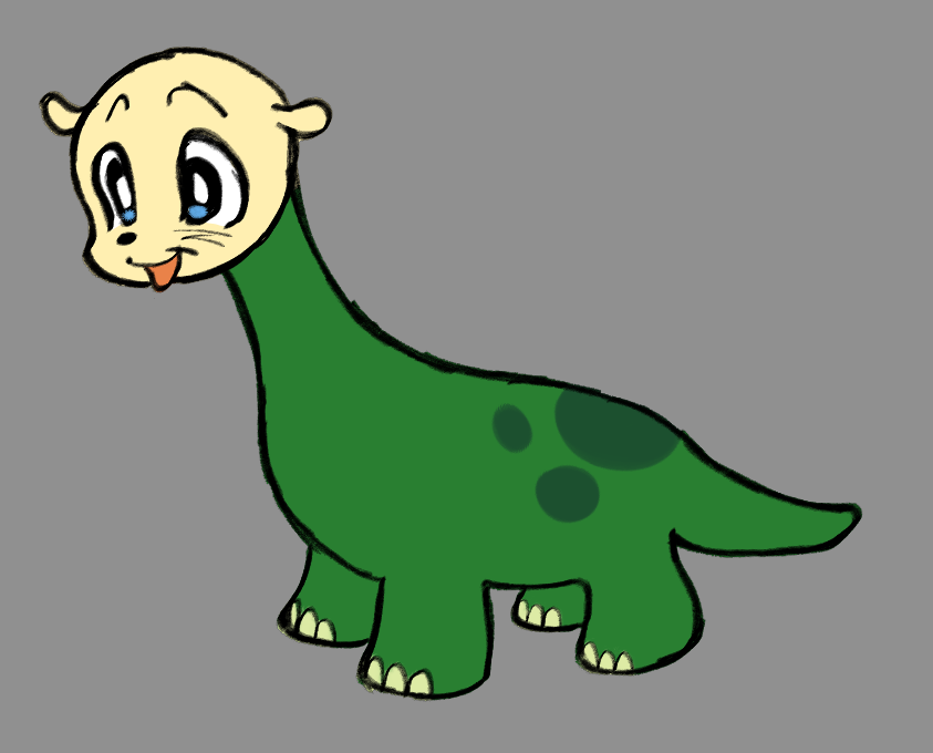 pocketdaans's tweet photo. can yall rate my creature please https://t.co/M3JIzNq1AY