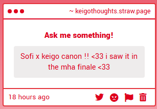 Sofi ♡s Keigo tweet media