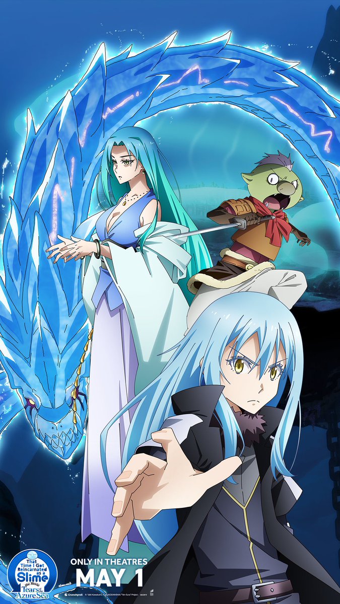 SuperNaruto10's tweet image. That Time I Got Reincarnated as a Slime the Movie: Tears of the Azure Sea movie (2026) was MAGNIFICENT!! 🌊🐟🐠🐬🐳🌅🪼🦭🪸🐚🏖️

@SlimeAnime @RegalMovies #thattimeigotreincarnatedasaslimethemovietearsoftheazuresea #anime #movie #slimeanime