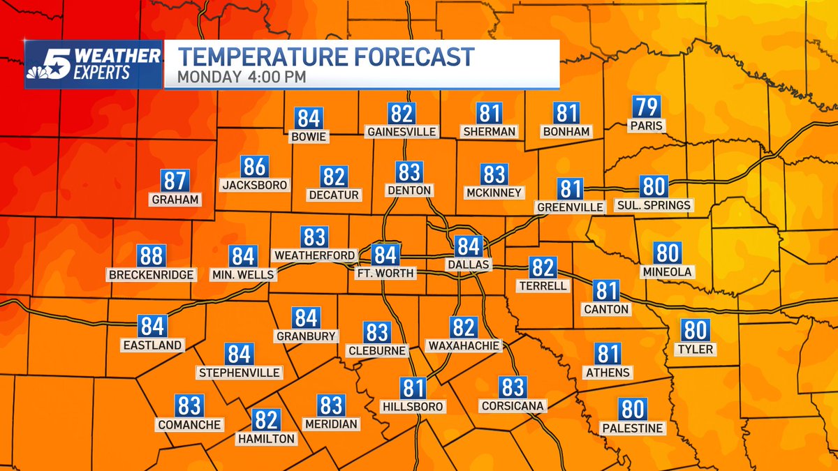 NBCDFW Weather tweet media
