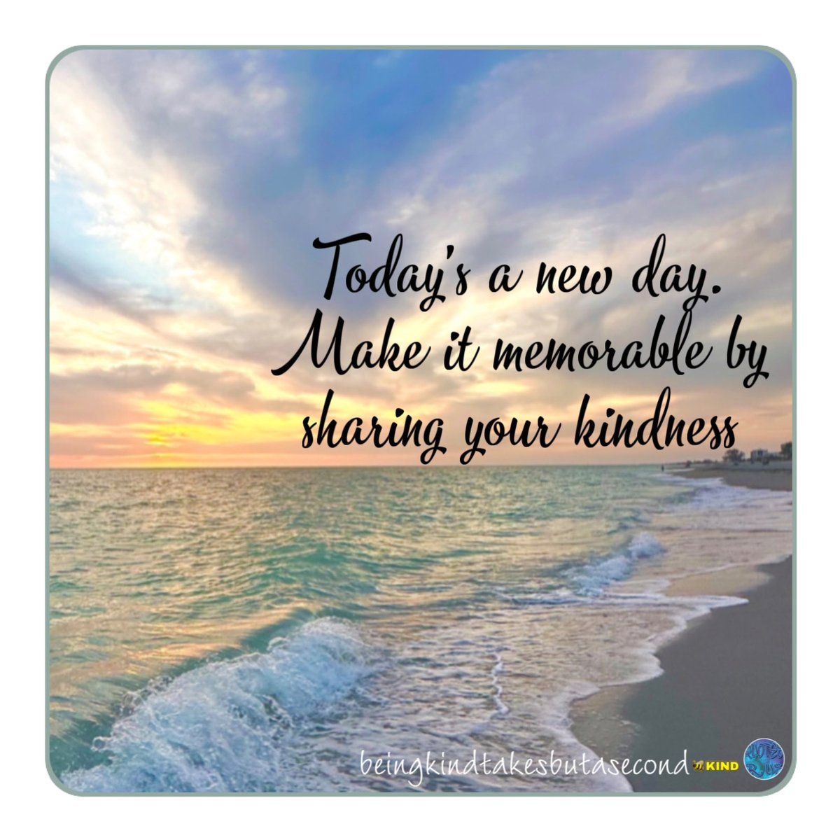 QuotesrusF's tweet image. 😘❣️ Today’s a new day. Make it memorable by sharing your kindness 🙋🏻‍♀️ 🐝  KIND 
#beekind #beingkindtakesbutasecond  #kindness #bethegood