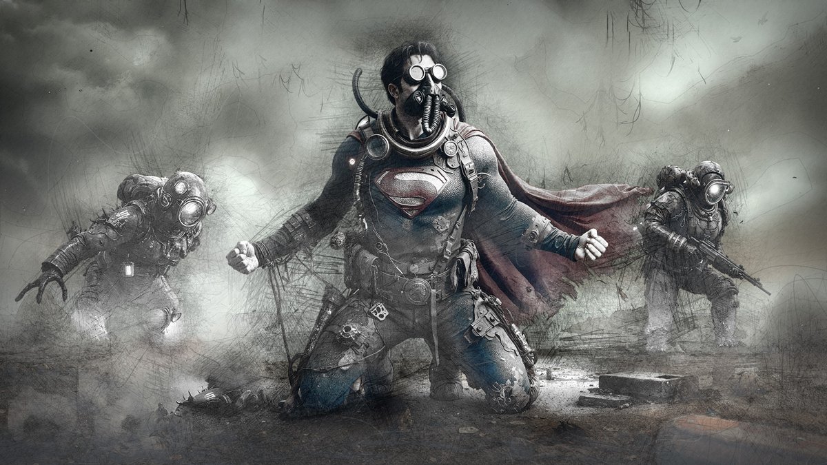 zspacepro3d's tweet image. Illustrated style showing the harsh reality of being the son of Jor-el ... #grok #Comic #Poster #Superman