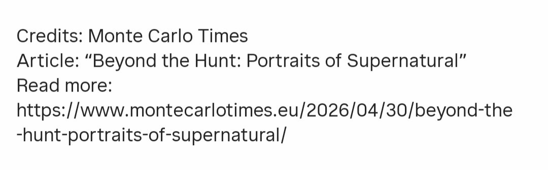 Jared Jensen and Misha in MonteCarloTimes ♥️♥️♥️