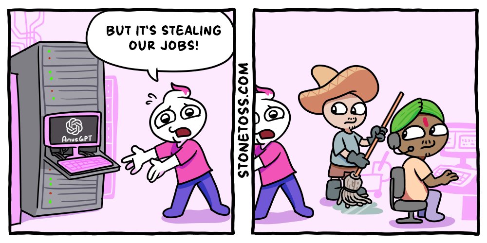 Stone tossers tweet media