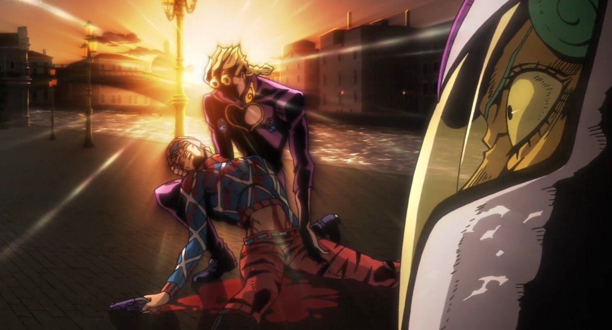 AristotleCC's tweet photo. giorno saw the sun rising and immediately had to farm https://t.co/l3nyUuvnhi